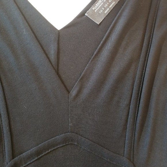 Sexy, Victorian, Goth vibe Black Knit Dress - Picture 6 of 7